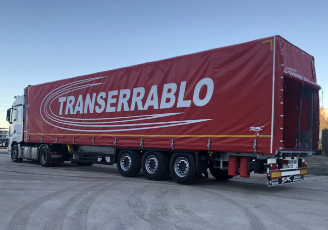 lona corredera efecto fuelle