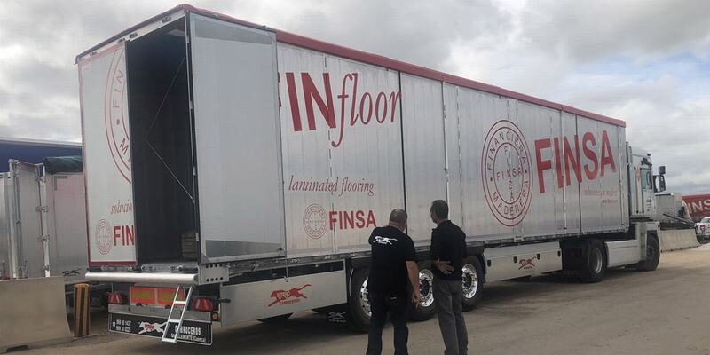 semirremolque laterales plegables