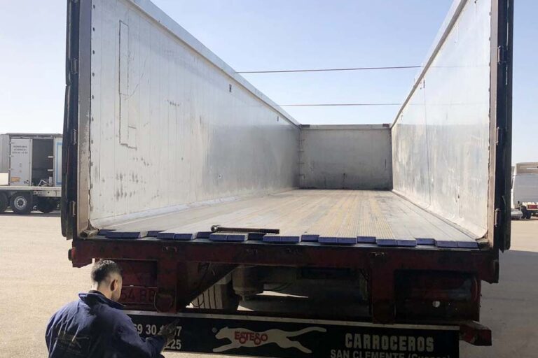 reparación piso móvil