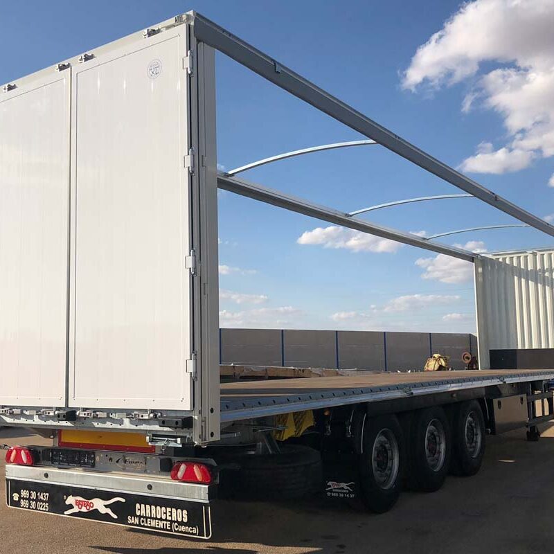 semirremolque para astilla y carga