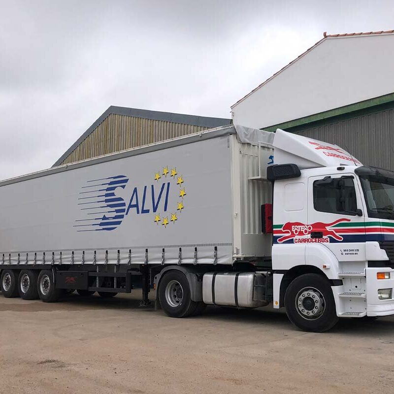 semirremolque para astilla y carga