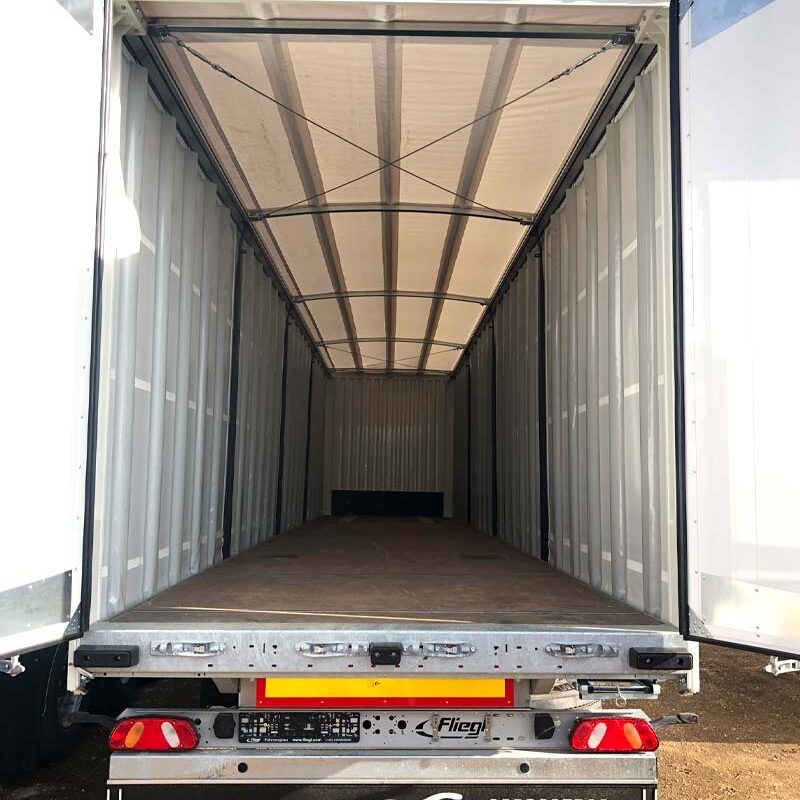 semirremolque para astilla y carga