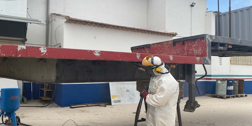 chorreado-de-arena chorreado de arena y pintura