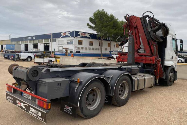 Reinstalación de grúa con multilift