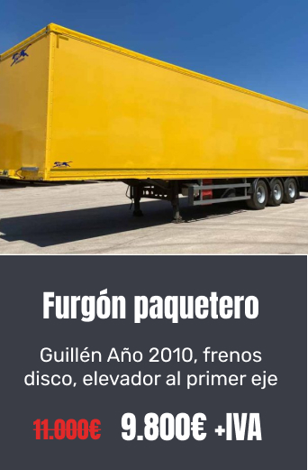 furgon paquetero