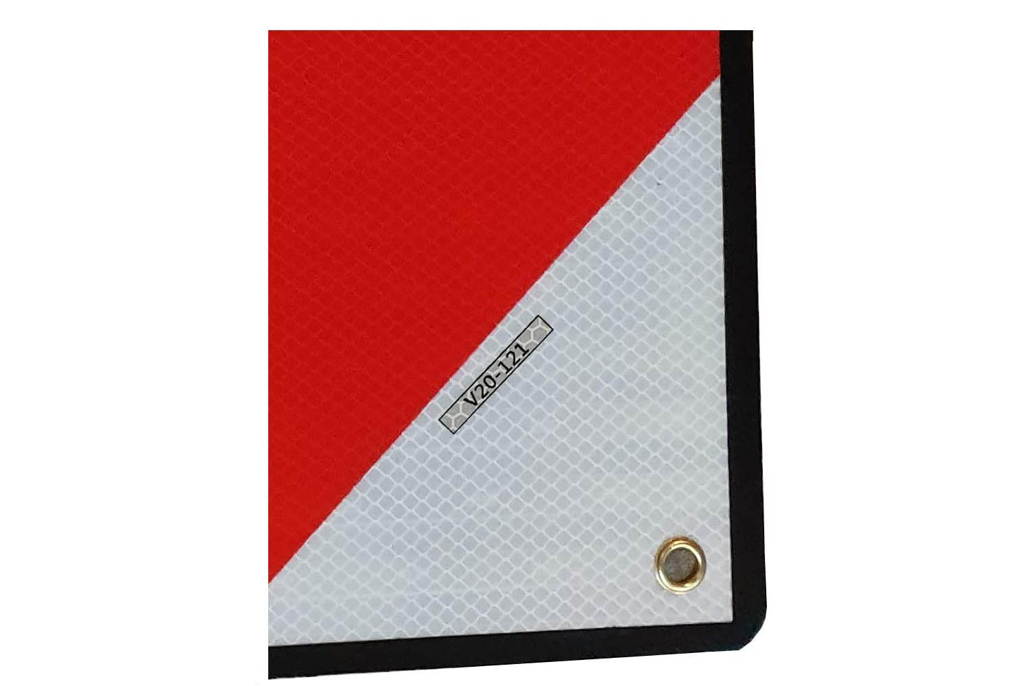 Placa Carga sobresaliente V-20 Homologada de 50x50cm