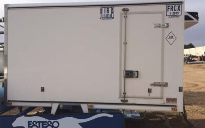 caja frigorifica puerta lateral