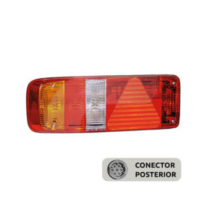 piloto trasero con triángulo y conector posterior