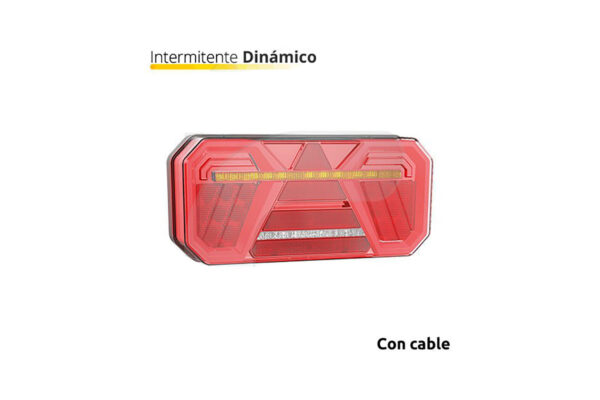 piloto trasero led con cable