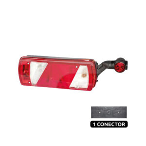 piloto trasero ecopoint II con cuerno y conector posterior