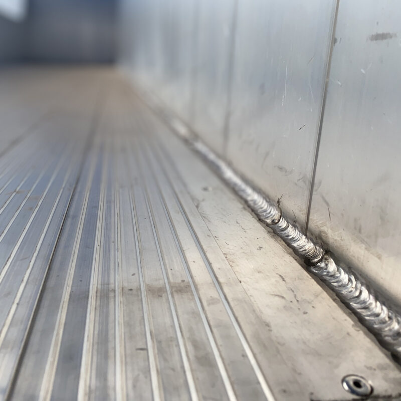 interior semirremolque piso móvil