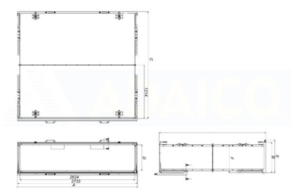 croquis palet 36 unidades